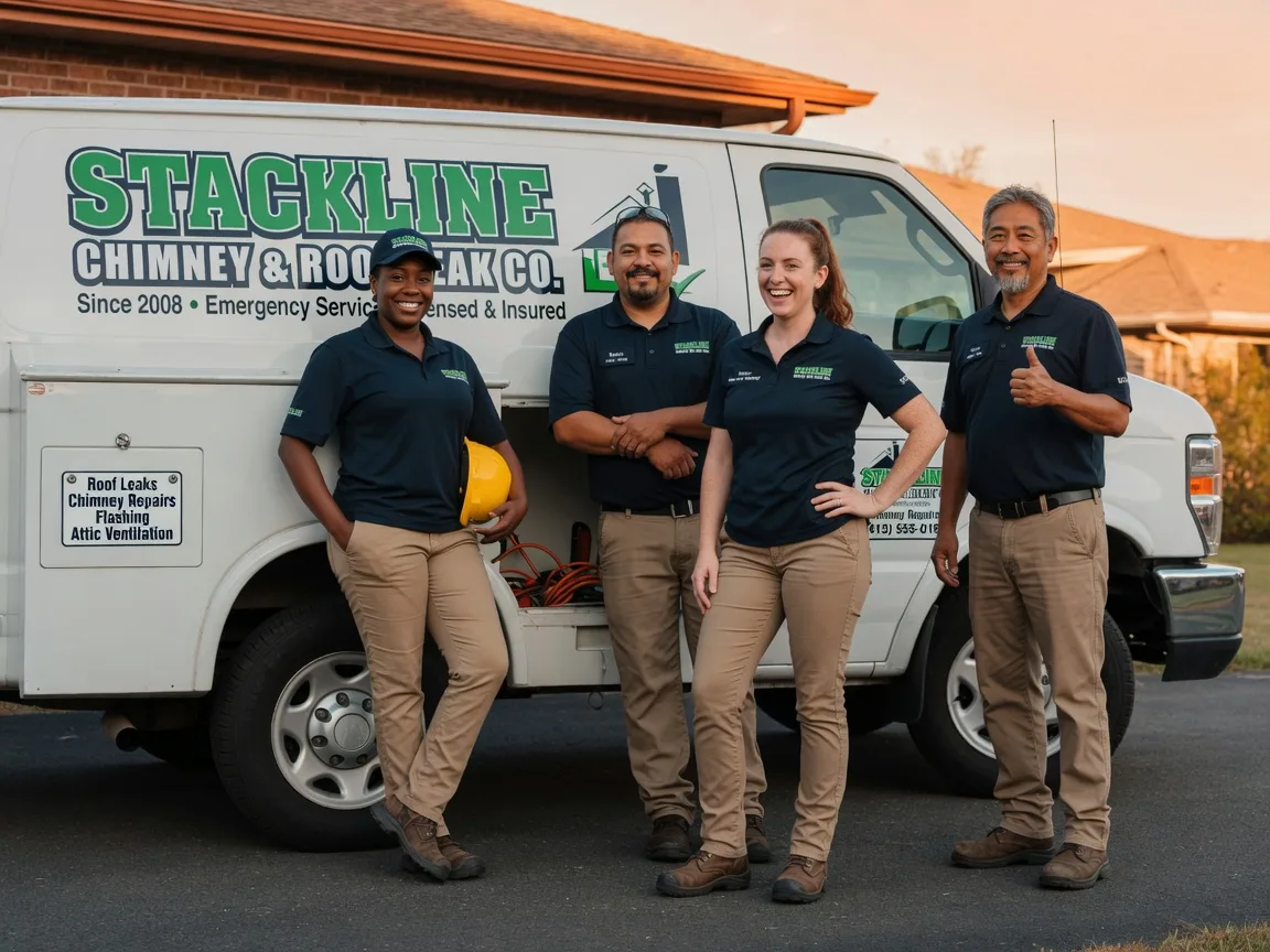Chimney flashing repair company in Hollister, MO